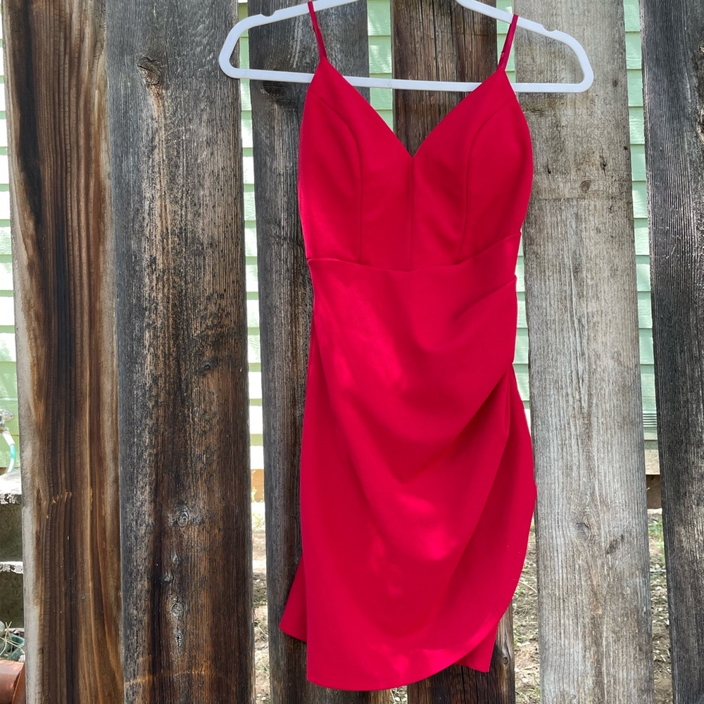 Red formal/date night dress. - Picture 2 of 5